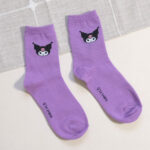 Korean Socks - Sanrio Mid Icon Colored Socks - Korea - Image 4