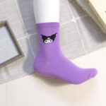 Korean Socks - Sanrio Mid Icon Colored Socks - Korea - Image 2