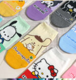 Korean Socks - Sanrio Ankle Word Socks - Korea - Image 2