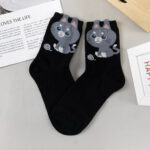 Korean Socks - Cat Animal Icon Socks - Iconic Socks - Image 3