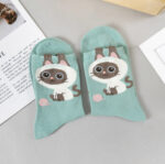 Korean Socks - Cat Animal Icon Socks - Iconic Socks - Image 9