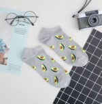 Korean Socks - Fruit Avocado Ankle Scattered Socks - Iconic Socks - Image 8