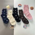 Korean Socks - Ribbon Scattered Socks - Iconic Socks - Image 9