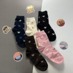 Korean Socks - Ribbon Scattered Socks - Iconic Socks - Image 7