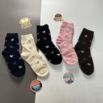 Korean Socks - Ribbon Scattered Socks - Iconic Socks