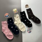 Korean Socks - Ribbon Scattered Socks - Iconic Socks - Image 6