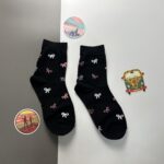 Korean Socks - Ribbon Scattered Socks - Iconic Socks - Image 5