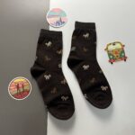 Korean Socks - Ribbon Scattered Socks - Iconic Socks - Image 4