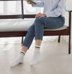 Korean Socks - Varsity Semi-Mid Socks - Iconic Socks - Image 5