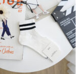 Korean Socks - Varsity Semi-Mid Socks - Iconic Socks - Image 9