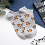 Korean Socks - Animal Tiger Bear Ankle Scattered Socks - Iconic Socks - Image 10