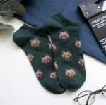 Korean Socks - Animal Tiger Bear Ankle Scattered Socks - Iconic Socks - Image 12