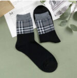 Korean Socks - Burberry Checkered Socks - Iconic Socks - Image 4
