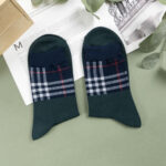 Korean Socks - Burberry Checkered Socks - Iconic Socks - Image 3