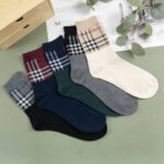 Korean Socks - Burberry Checkered Socks - Iconic Socks