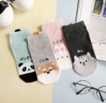 Korean Socks - Animal Panda Cat Ankle Socks - Iconic Socks - Image 12